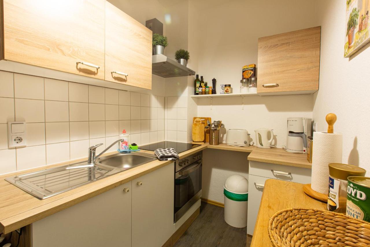 Ferienwohnung Am Auensee Leipzig Exteriör bild