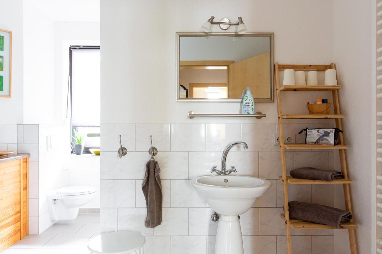 Ferienwohnung Am Auensee Leipzig Exteriör bild