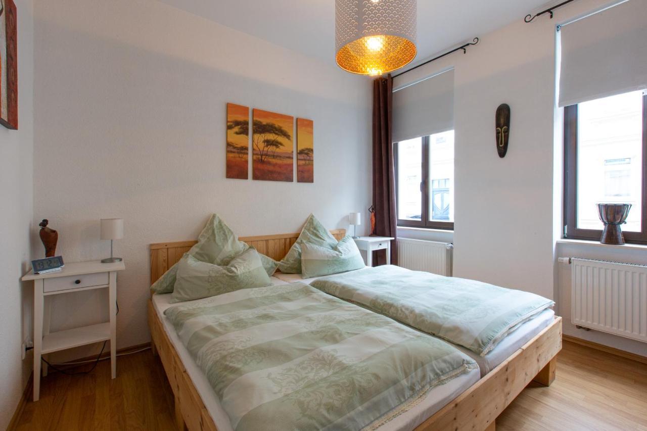 Ferienwohnung Am Auensee Leipzig Exteriör bild