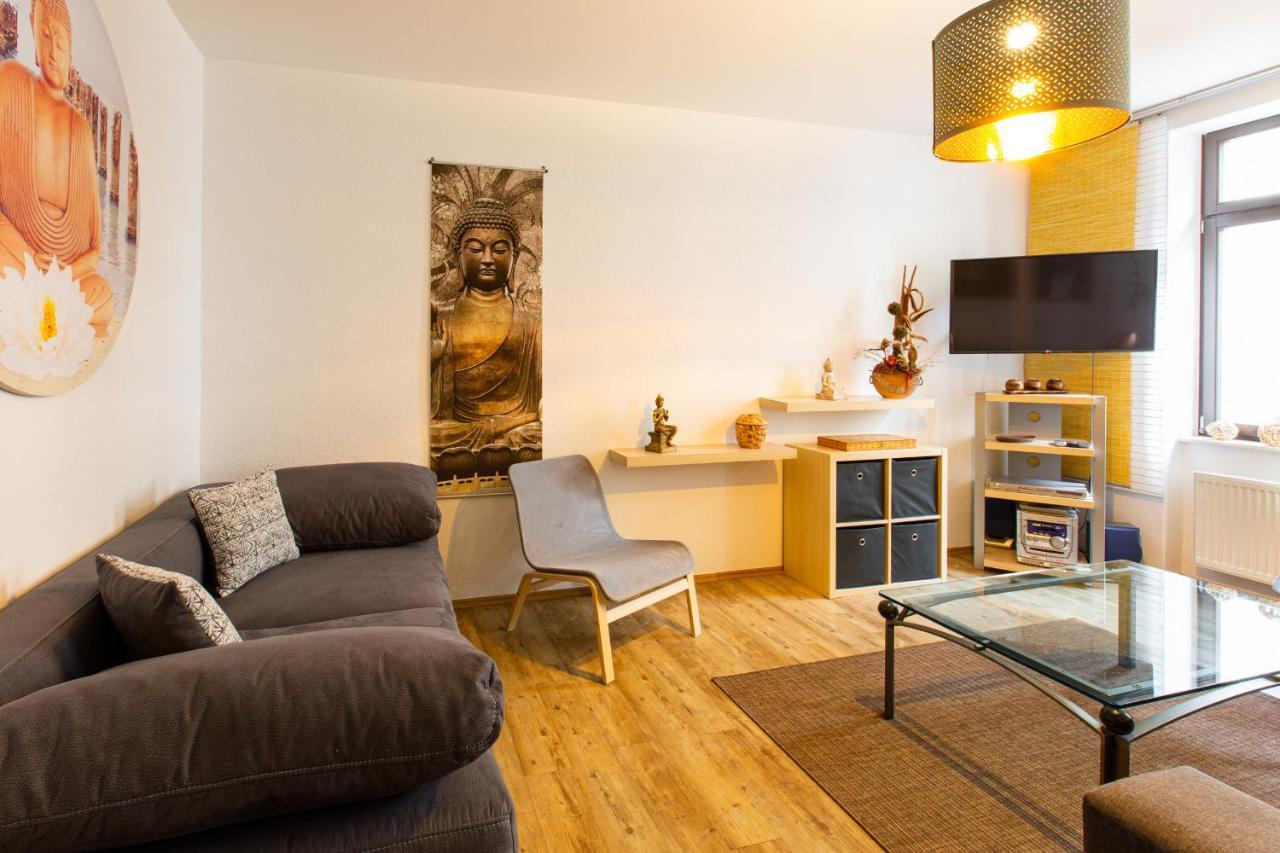 Ferienwohnung Am Auensee Leipzig Exteriör bild
